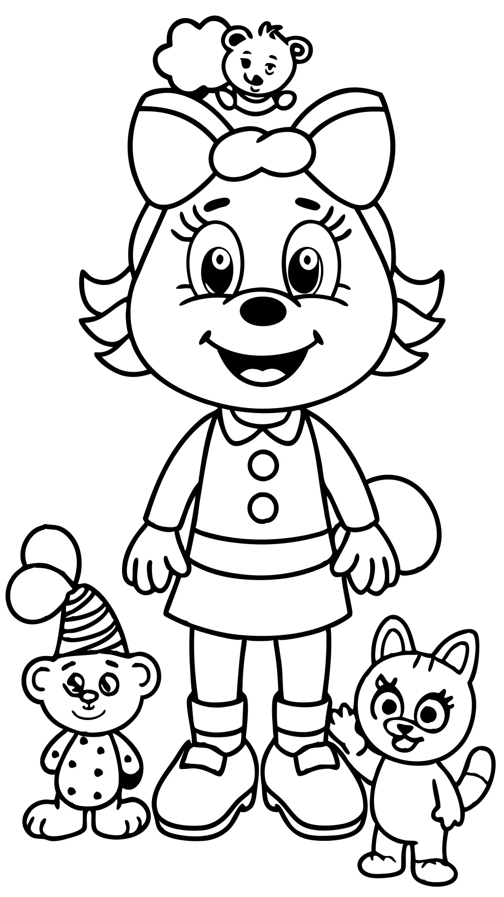 bluey coloring pages mum